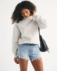 Curve Love High Rise 90s Cutoff Short