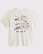 East Hampton Vintage-Inspired Graphic Tee