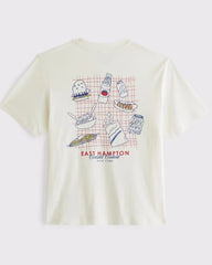 East Hampton Vintage-Inspired Graphic Tee