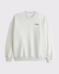 Micro-Logo Crew Sweatshirt