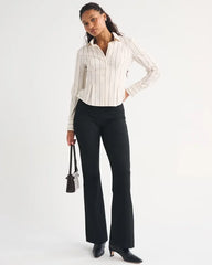 Curve Love A&F Forme Bootcut Pant