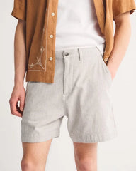 Cotton Plainfront Short