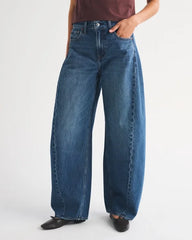 High Rise Ultra Barrel Jean