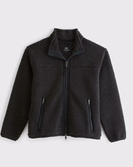 Full-Zip Sherpa Jacket
