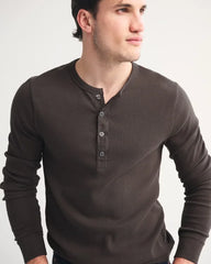 Essential Slim Ribbed Henley
