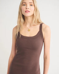 Bra-Free Essential 90s Rib Mini Dress