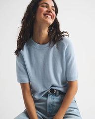 Cashmere Crew Tee