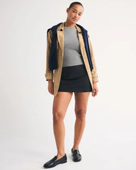 The A&F Scarlett Curve Love Forme Mini Skort