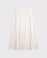 Drop-Waist Maxi Skirt