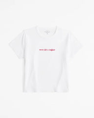 Never Lost A Tailgate Graphic Skimming Tee