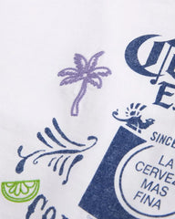 Short-Sleeve Corona Graphic Skimming Tee