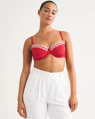 Curve Love Balconette Underwire Bikini Top