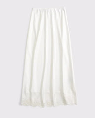 High Rise Satin Maxi Set Skirt