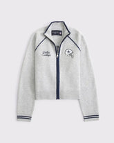 Dallas Cowboys Mockneck Zipper Cardigan