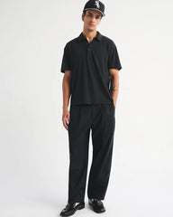 Linen-Blend Polo