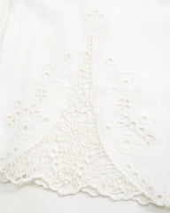 Embroidered Cutwork Sleep Pant