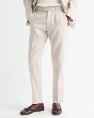 The A&F Collins Slim 100% Linen Suit Pant