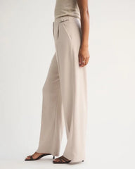 Curve Love A&F Sloane Tailored Wide Leg Pant