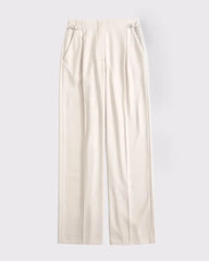 Curve Love A&F Sloane Tailored Wide Leg Pant