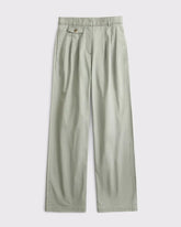 Curve Love A&F Sloane Chino Tailored Wide Leg Pant
