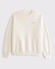 Cafe Graphic Crew Sweatshirt