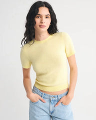 Merino Wool-Blend Sweater Tee