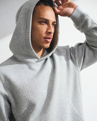 YPB Waffle Texture Popover Hoodie