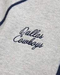 Dallas Cowboys Mockneck Zipper Cardigan