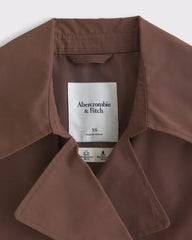 Cropped Trench Coat