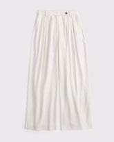 Curve Love High Rise Crepe Tailored Palazzo Pant