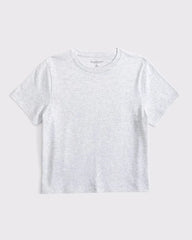 Essential Polished Body-Skimming Tee