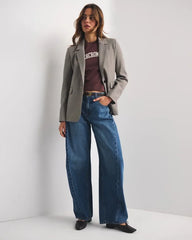 High Rise Ultra Barrel Jean