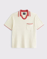 Varsity Johnny Collar Sweater Polo