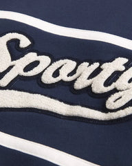 Sporty Graphic Crew