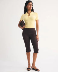 Merino Wool-Blend Short-Sleeve Polo