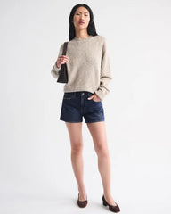 Mid Rise A-Line Short