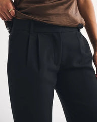 Curve Love A&F Sloane Low Rise Tailored Wide Leg Pant