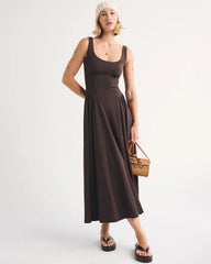 A&F Dylan Bra-Free Knit Midi Dress