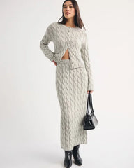 Airspun Cotton-Blend Cable Maxi"