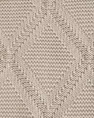 Diamond Stitch Crew Sweater