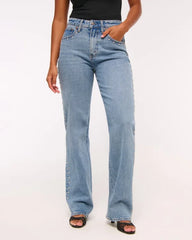 Curve Love High Rise 90s Relaxed Studded Jean