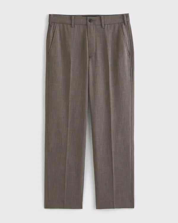 Menswear Relaxed Straight Trouser