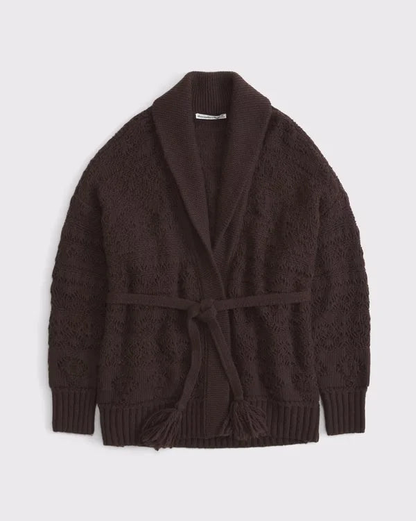 Shawl Collar Wrap Cardigan