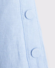 100% Linen Shift Mini Dress