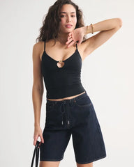 Bra-Free Cutout Hardware Top