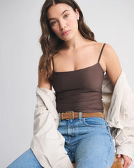 Bra-Free Soft Matte Seamless 90s Cami