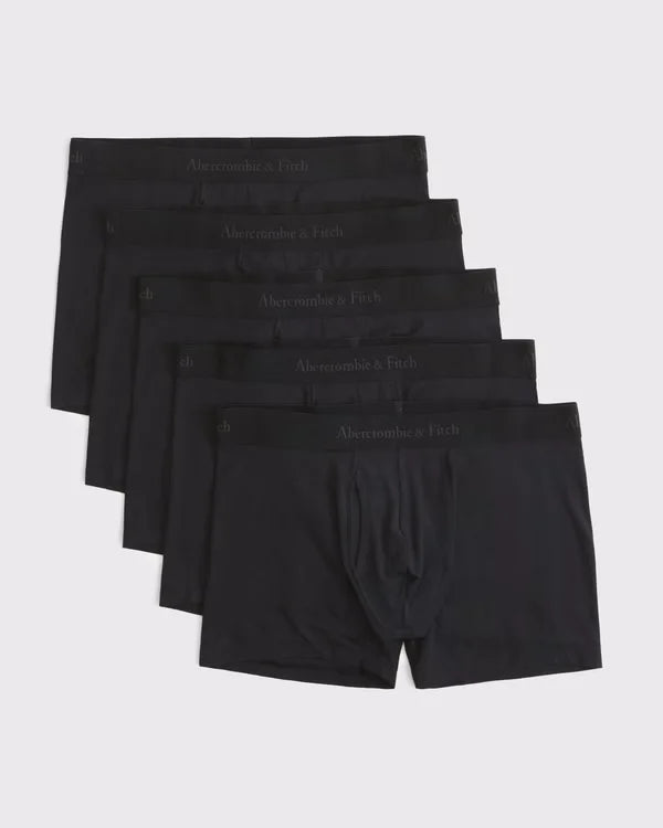 5" 5-Pack A&F Performance Boxer Briefs