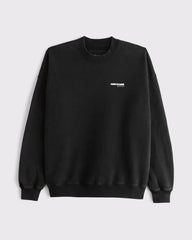 Micro-Logo Crew Sweatshirt