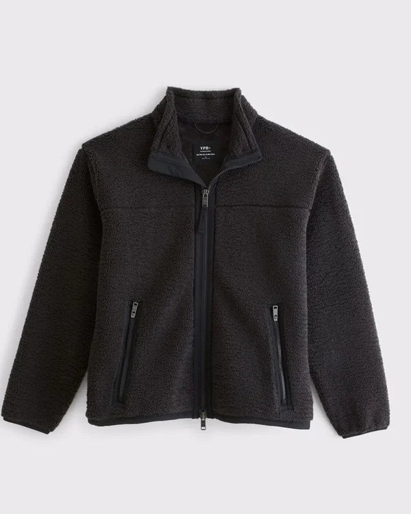 Full-Zip Sherpa Jacket
