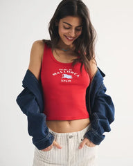 100% Cotton Spain Graphic Scoopneck Tank